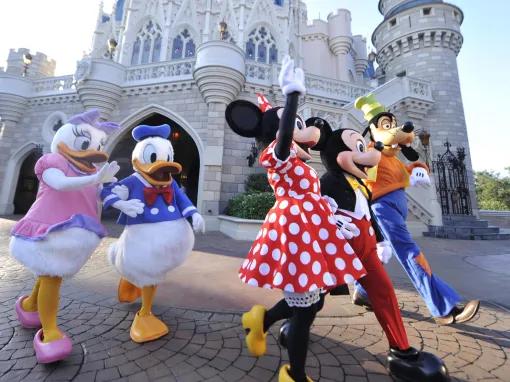 Disney Characters in Magic Kingdom