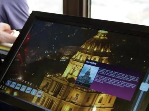 Paris Montparnasse Observation Deck Information Screens