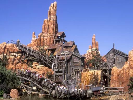 Big Thunder Mountain at Disneyland Paris
