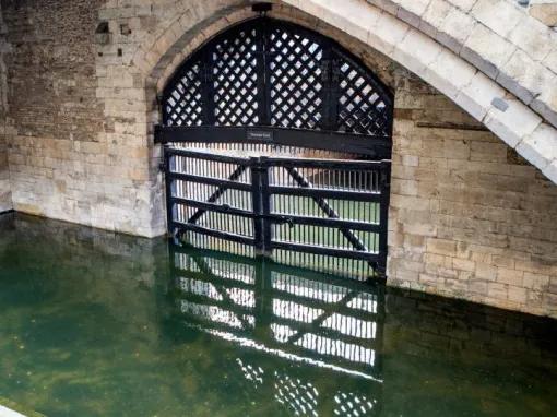 Traitors Gate at the Tower of London
