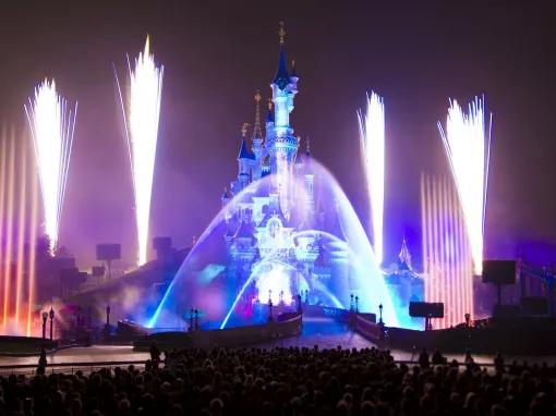 Disney Illuminations show at Disneyland Paris