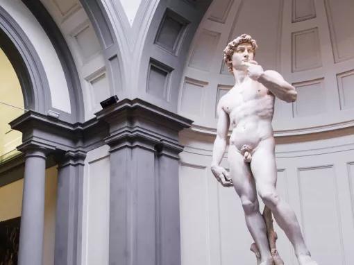 Statue of David at the Accademia Gallery