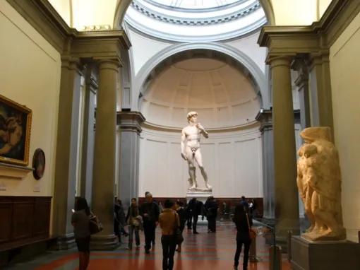 Statue of David at the Accademia Gallery