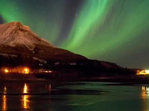 Northern Lights by boat