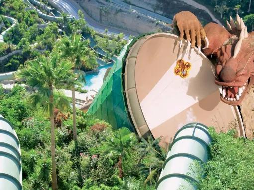 The Dragon Waterslide at Siam Park