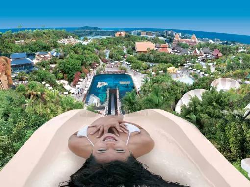 Tower of Power Water Slide at Siam Park in Tenerife