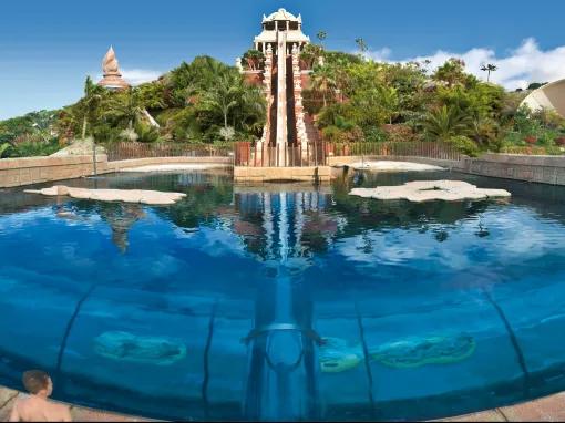 Tower of Power Water Slide at Siam Park in Tenerife