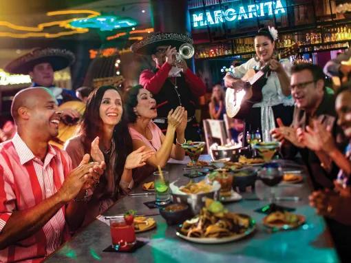 Adults Dining at Antojitos located at Universal CityWalk in Orlando