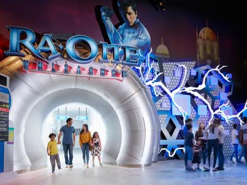 Ra One at Bollywood Parks Dubai