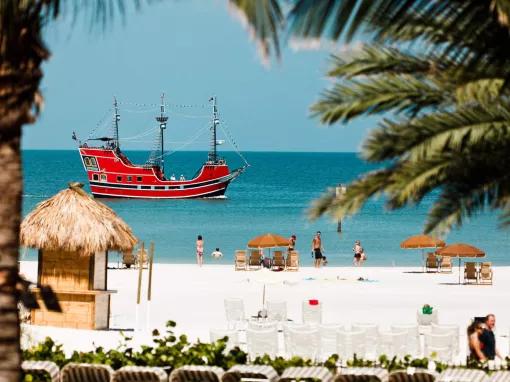Small Group Clearwater Beach and Pirate Cruise