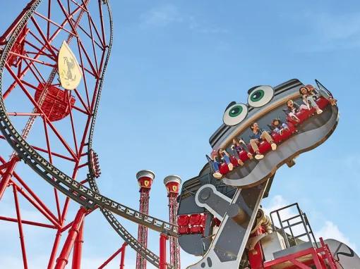 Crazy Pistons at Ferrari Land