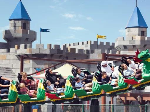 Dragon Rollercoaster at LEGOLAND Dubai