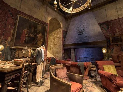 Gryffindor Common Room at Warner Bros. Studio Tour London