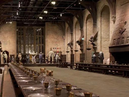 Great Hall at Warner Bros. Studio Tour London