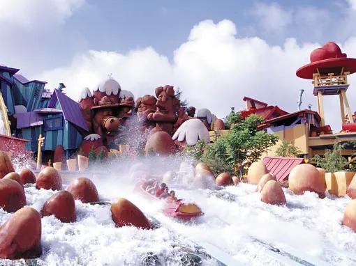 Dudley Do-Right's Ripsaw Falls at Universal's Islands of Adventure