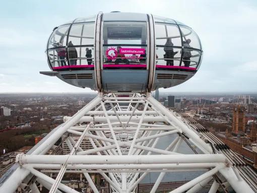 View from the top of the London Eye