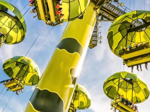 Toy Soldiers Parachute Drop at Disneyland Paris