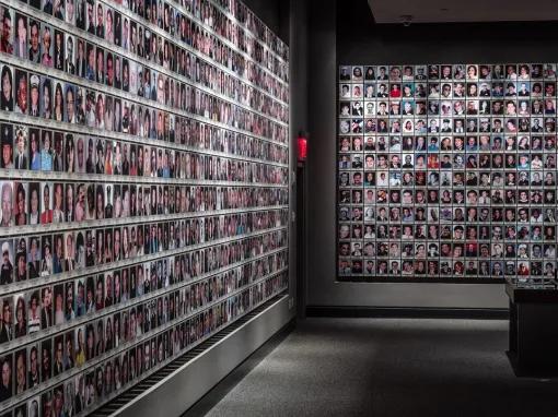 In Memoriam exhibition at the 9/11 Memorial Museum