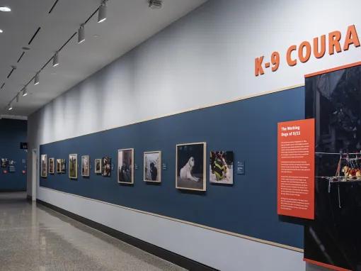 K-9 Courage exhibition at the 9/11 Memorial Museum
