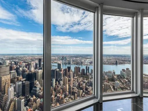 Views from the 80th Floor Observatory at the Empire State Building
