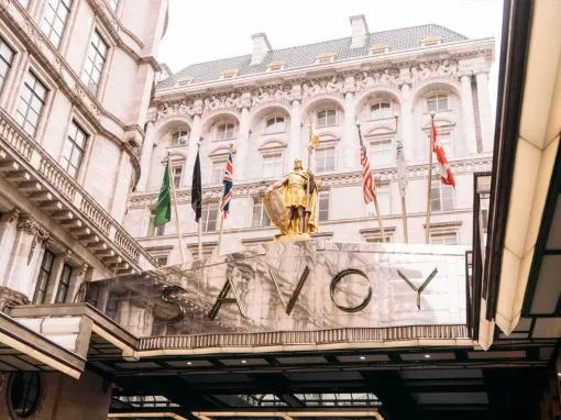 Lunch with Champagne for Two at Gordon Ramsay's Savoy Grill