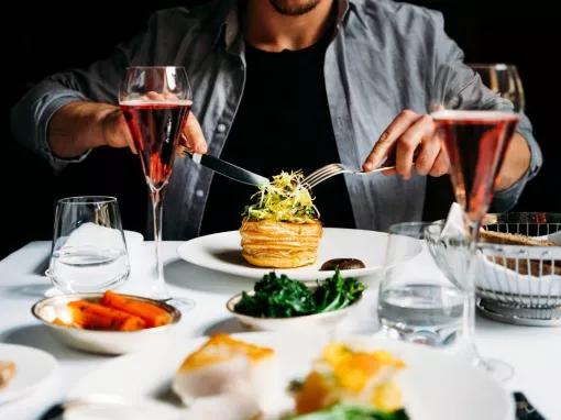 Lunch with Champagne for Two at Gordon Ramsay's Savoy Grill