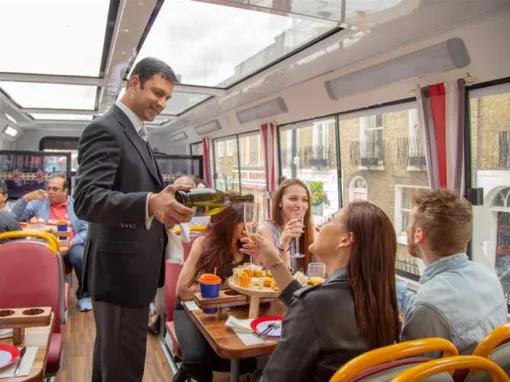 Afternoon Tea Bus with Panoramic Tour of London