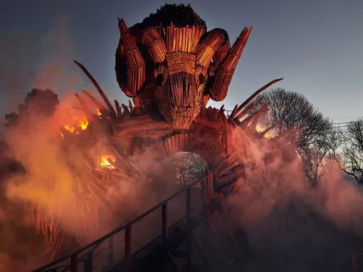 Wicker Man at Alton Towers