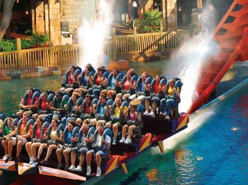 Sheikrah Rollercoaster at Busch Gardens Tampa Bay