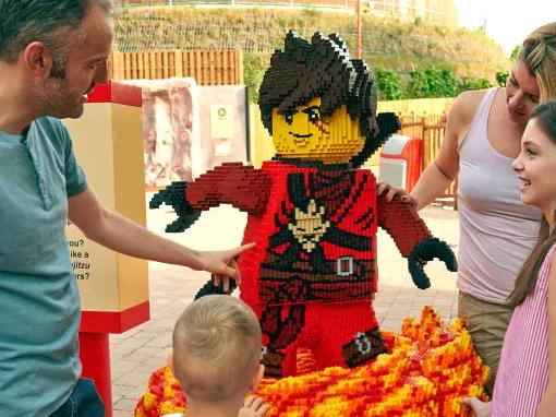 Family at the LEGOLAND Windsor