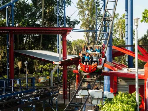 Project X coaster at LEGOLAND Florida