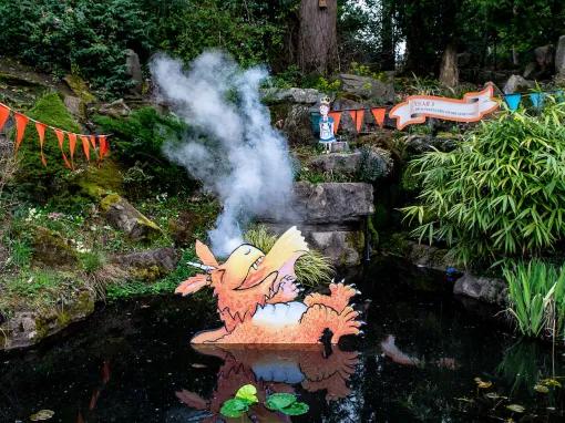 Zog interactive 3D activity trail at Warwick Castle
