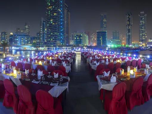 Evening Dhow Dinner Cruise on Dubai Marina