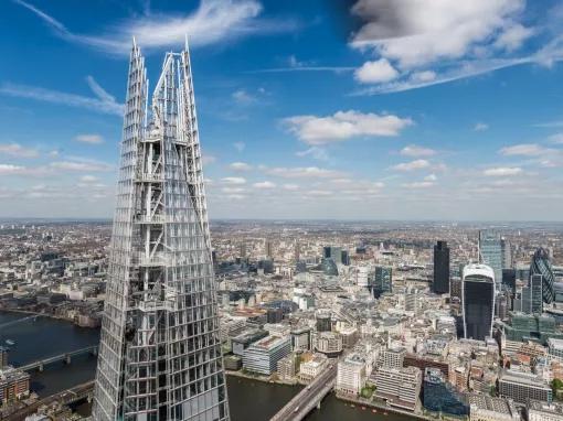 London The View from the Shard - by Day