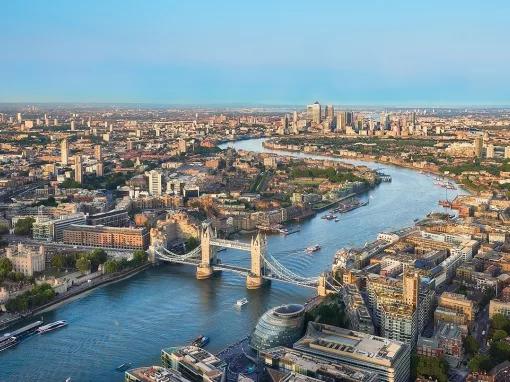 London The View from the Shard - by Day