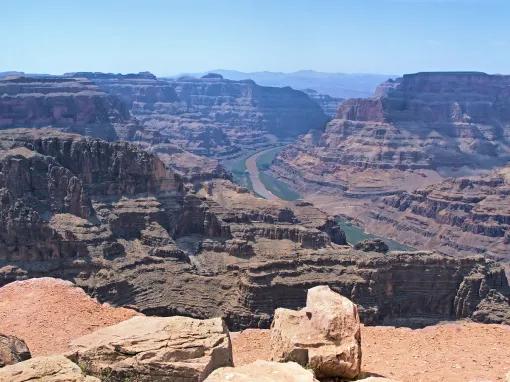 Highlights Over the Grand Canyon