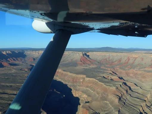 Highlights Over the Grand Canyon