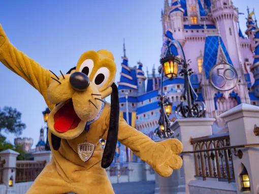 Pluto in Magic Kingdom