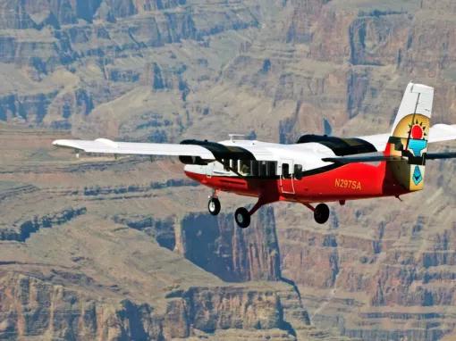 Grand Discovery plane flying over the Grand Canyon 