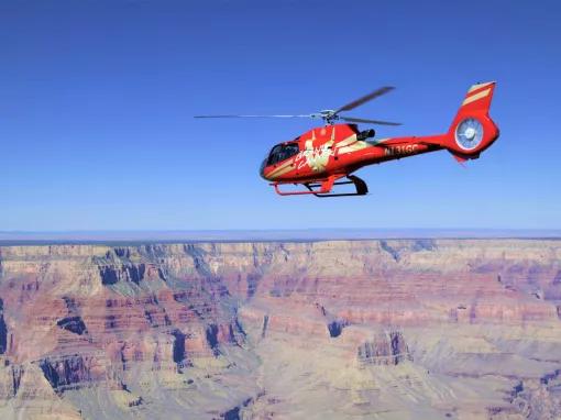 Grand Kingdom Helicopter Tour flying over the Grand Canyon 