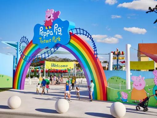 Entrance Arch at Peppa Pig Theme Park