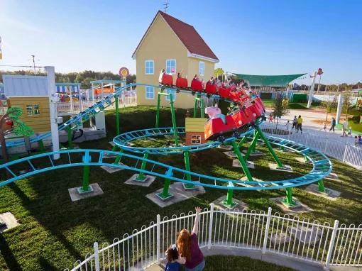 Daddy Pig's Roller Coaster at Peppa Pig Theme Park