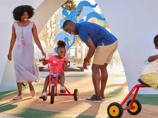 Peppa's Pedal Bike Tour at Peppa Pig Theme Park