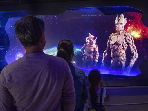 Guardians of the Galaxy: Cosmic Rewind at Epcot