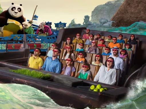 Kung Fu Panda: Unstoppable Awesomeness at Motiongate Dubai