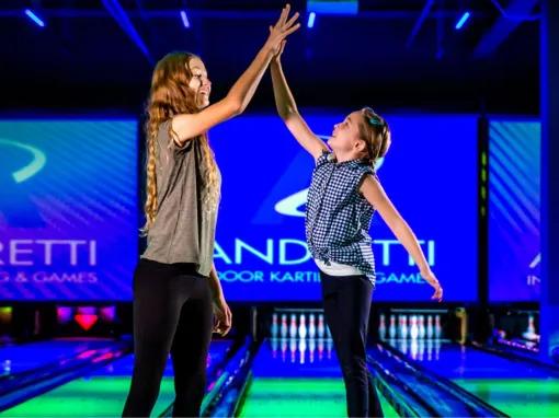 Bowling at Andretti Indoor Karting & Games