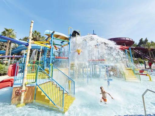 La Laguna De Woody child splash area at Costa Caribe Water Park, PortAventura World