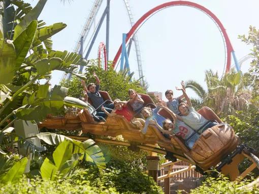 Tami Tami rollercoaster at PortAventura theme park