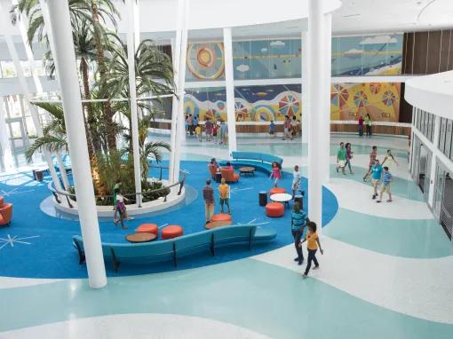 Lobby at Universal’s Cabana Bay Beach Resort