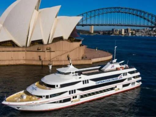 Captain Cook Top Deck Lunch Cruise